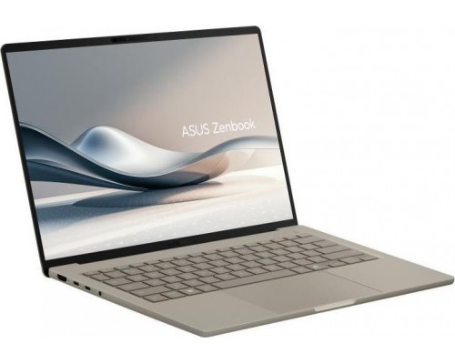 Laptop Asus Asus Zenbook A14 UX3407QA-QD202W | Zabriskie Beige | 14 " | OLED | WUXGA | 1920 x 1200 pixels | Glossy | Snapdragon X | X1 26 100 | 16 GB | LPDDR5X | Solid-state drive capacity 512 GB | Qualcomm Adreno GPU | Windows 11 Home | 802.11ax | B
