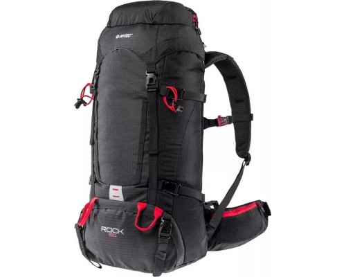 Plecak Hi-tec ROCK 50 black/high risk red