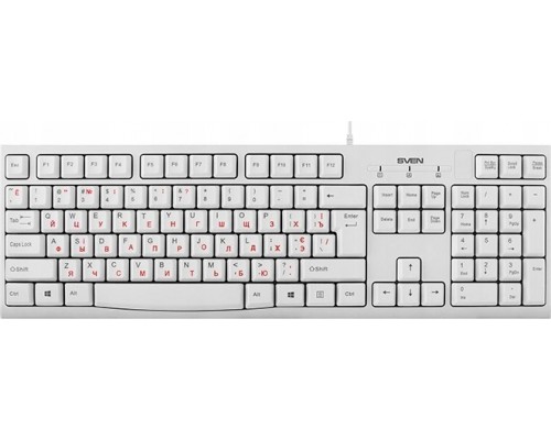 SVEN KB-S300 White