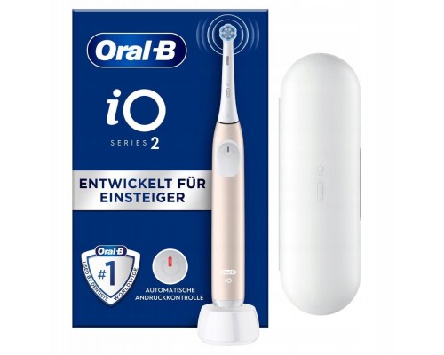 Oral-B iO Series 2 Calm Pink mit Reiseetui