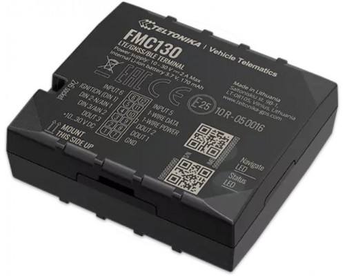 Teltonika Fmc130 | Zaawansowany Lte | Lte Cat 1, Umts, Gsm, Gps, Glonass, Galileo, Beidou, Qzss, Agps