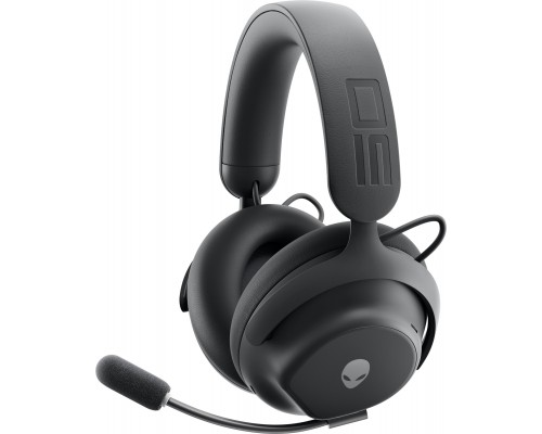 Alienware PRO-HS-G-DEAM słuchawki/zestaw słuchawkowy Przewodowy i Bezprzewodowy Opaska na głowę Gaming USB Type-C Bluetooth Czarny
