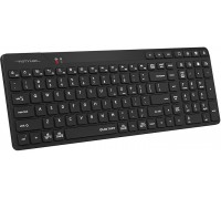 A4tech FStyler FBK27C AS, bezdrátová Dual mode Bluetooth+2,4G klávesnice, CZ, černá