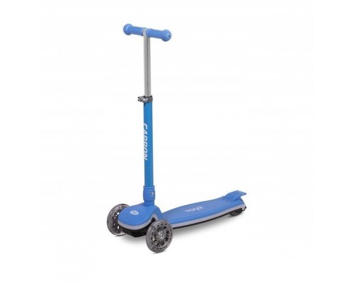 HULAJNOGA 3-KOŁOWA CARBON LIGHT BLUE