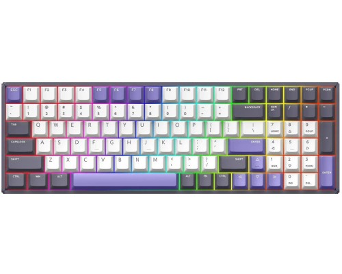 IQUNIX F97 Lavandin Wireless Gaming Keyboard, RGB - MX-Red-Switches (US)