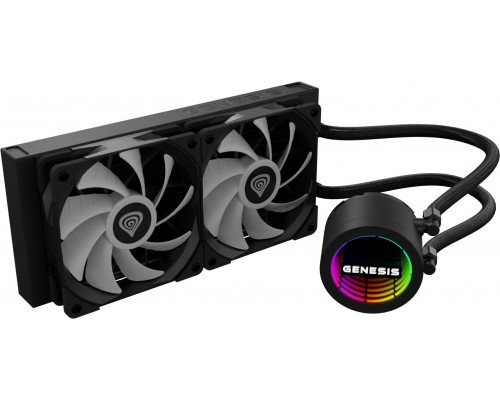 Genesis Hydria 240 ARGB Black (NLG-2319)