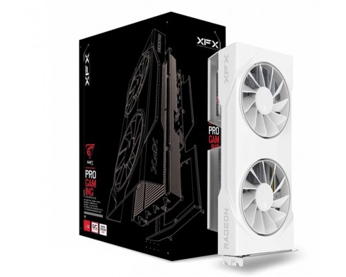 XFX Swift Radeon RX 9060 XT OC White Gaming 8GB GDDR6 (RX-96TSW8GWQ)
