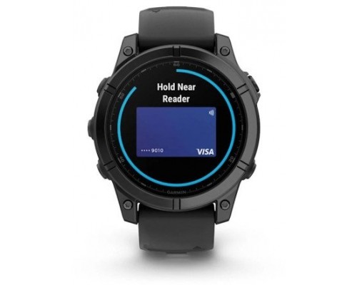 Garmin Fenix E stainless Steel slate grey