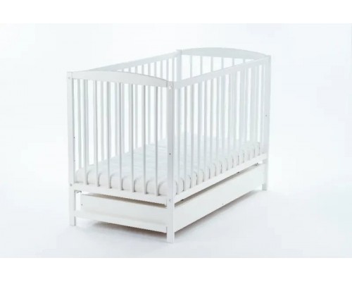 z szufladą i barierką 120x60 Lulaya white Drewex