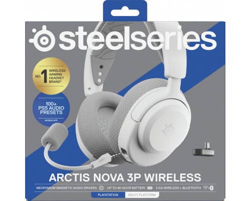 SteelSeries Arctis Nova 3P White (61687)