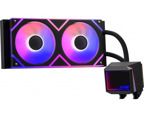WAK XPG LEVANTE II 240 (2*120mm ARGB Fan) Black retail
