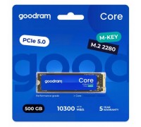 SSD GoodRam Core 500GB M.2 2280 PCI-E x4 Gen5 NVMe (SSDR-GRC01-500-80)