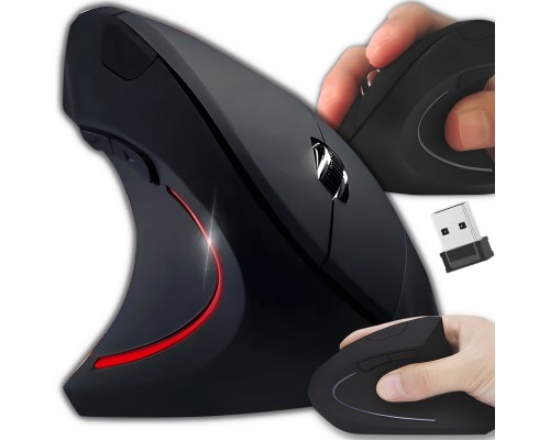 Myszka wertykalna RENEW FORCE pionowa MYSZ ergonomiczna CICHA BM-210