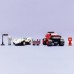 LEGO Sonic Silver w samochodzie kontra Knuckles w monster trucku (77118)