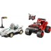 LEGO Sonic Silver w samochodzie kontra Knuckles w monster trucku (77118)