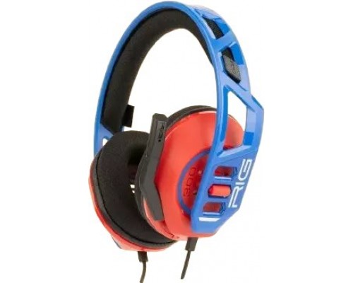 Nacon NACON RIG 300 PRO HN Gaming-Headset na Nintendo - Czerwony-Niebieski