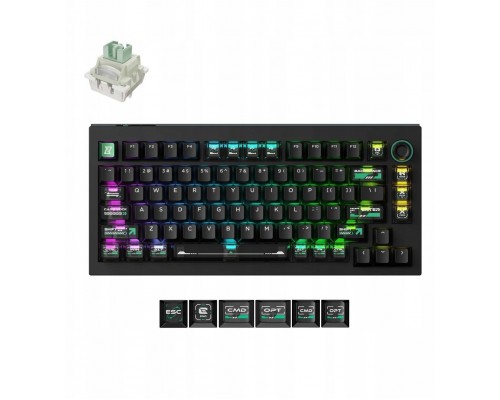 Keychron Lemokey L5 HE Cyber Ultra-Fast Lime Magnetic Switch (L5W-W1)