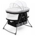 Baby Mix Foldable cot-kołyska DreamyNest czarne