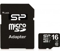SD  Silicon Power MicroSDHC 16 GB Class 10 (SP016GBSTH010V10SP)