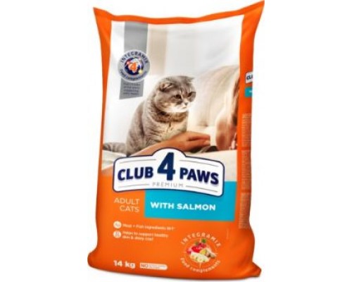 Club 4 Paws CAT 14kg ŁOSOŚ