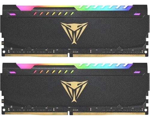 Patriot Viper Steel RGB, DDR4, 32 GB, 3200MHz, CL18 (PVSR432G320C8K)