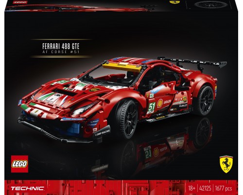 LEGO Technic Ferrari 488 GTE AF Corse #51 (42125)