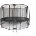 Garden Trampoline Jumpi Maxy Comfort With inner mesh 16 FT 487 cm Black
