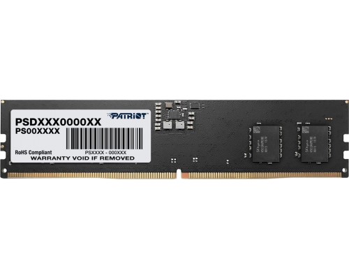 Patriot Signature, DDR5, 16 GB, 4800MHz, CL40 (PSD516G480081)