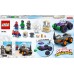 LEGO Marvel™ Hulk pret LEGO Rhino kravas automašīnu demontāža (10782)