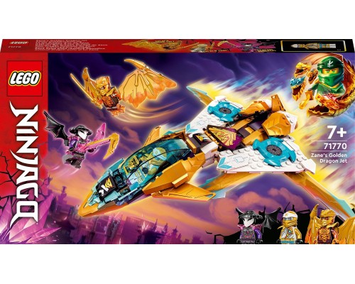 LEGO Ninjago Złoty smoczy odrzutowiec Zane’a (71770)
