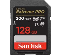SD  SanDisk Extreme PRO SDXC 128 GB Class 10 UHS-I/U3 V30 (SDSDXXD-128G-GN4IN)