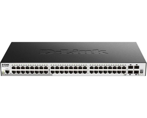Switch D-Link 52-Port Gigabit Stackable Smart Managed Switch including 4 10G SFP+