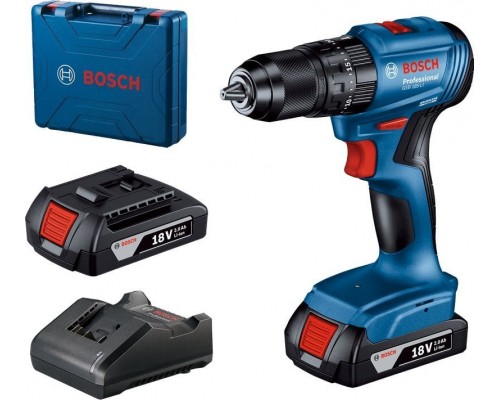 Bosch GSB 185-Li 18 V 2 x akumulator 2 Ah (06019K3100)