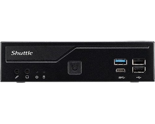 Shuttle Shuttle XPC slim DH610, Barebone (black, without operating system)