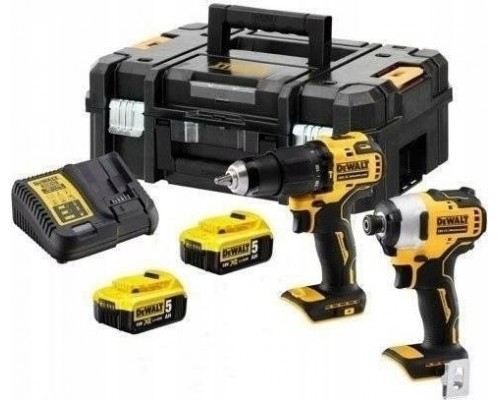 Dewalt ZESTAW WKRĘTARKA DCD708 + ZAKRĘTAKRA DCF809 18V 2*5.0AH