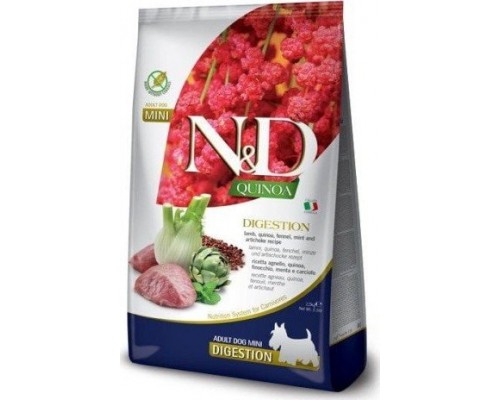 Farmina FARMINA N&D QUINOA DOG DIGESTION ADULT MINI 800g