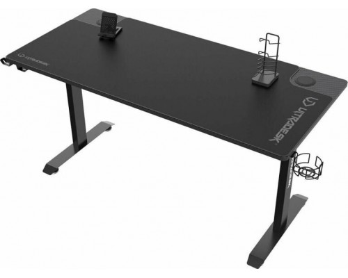 Gaming galds Ultradesk Momentum Black 152 cmx70 cm