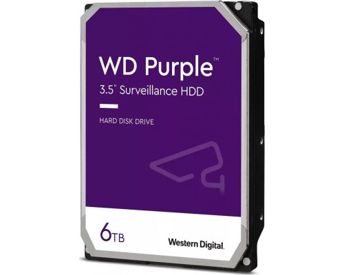 WD Purple 6TB 3.5'' SATA III (6 Gb/s)  (WD64PURZ)
