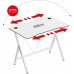 Gaming galds Huzaro Hero 1.4 White White 100 cmx50 cm