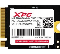 SSD ADATA Gammix S55 512GB M.2 2230 PCI-E x4 Gen4 NVMe (SGAMMIXS55-512G-C)