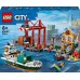 LEGO City Надморский порт со статичным грузом (60422)