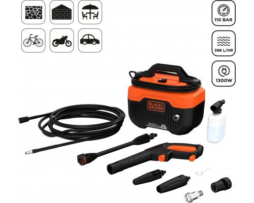 Black+Decker BD  1300W BEPW1300H 110bar