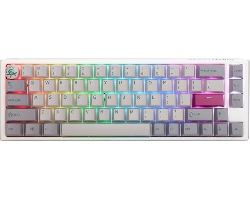 Ducky Ducky One 3 Mist Grey SF Gaming Keyboard, RGB LED - MX-Red (US)