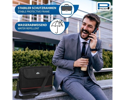 Pedea PEDEA Laptop Starterset Trendline 46,7cm (18,4"), schwarz