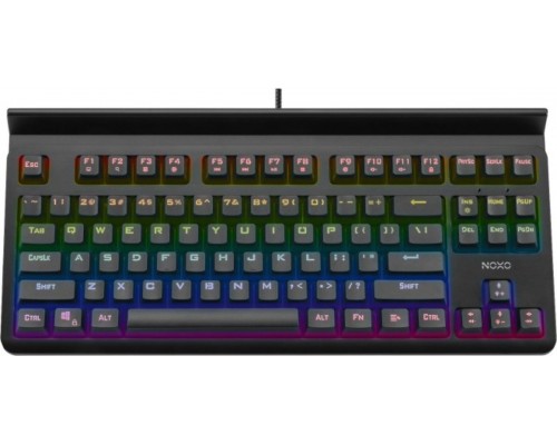 Noxo Specter | Black | Gaming keyboard | WiRed | Mechanical | EN/RU | 650 g | Blue Switchitches