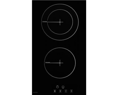 Simfer Simfer | Hob | H3.020.DEBSP | Vitroceramic | Number of burners/cooking zones 2 | Touch | Black