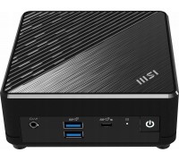 Komputer MSI MSI Cubi N ADL-007DE Intel® N N100 4 GB DDR4-SDRAM 128 GB SSD Windows 11 Pro Mini PC Black