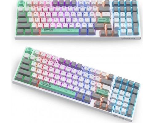 Onikuma ONIKUMA G38   RGB :  White/Gray