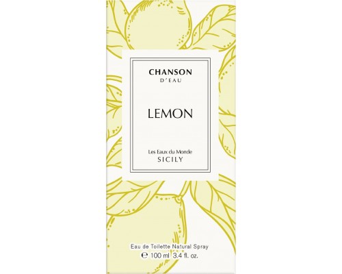 Coty CHANSON Lemon From Sicily toaletowa EDT 100 ml