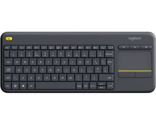 Logitech Logitech K400 Plus Tv klawiatura RF Wireless QWERTY Angielski Czarny